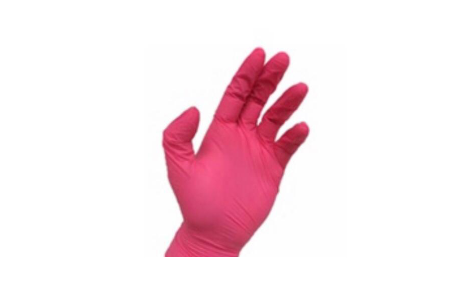 NITRILE  GLOVES SQNITRPINK